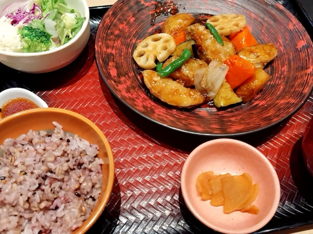 今日の晩ごはん。（映画のあとに）