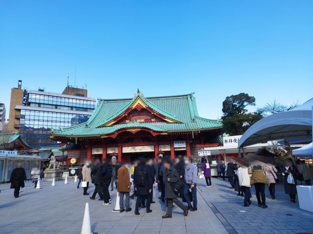2025年の初詣は神田明神。